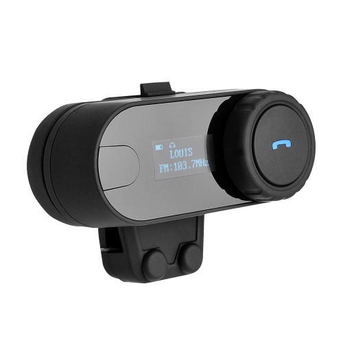

Freedconn 2 Sets TCOM-SC Motorcycle Helmet Bluetooth Intercom Kit Hands-free